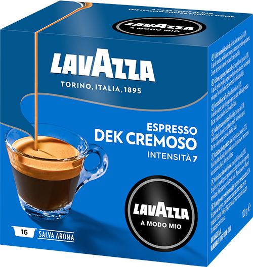 lavazza a modo mio DECAFFEINATO CREMOSO capsule caffè originali