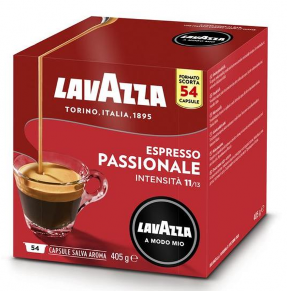 648 capsule caffè lavazza A MODO MIO MIX A SCELTA ( PASSIONALE CREMA E  GUSTO QUALITA ROSSA )